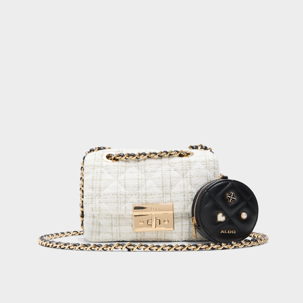 Aldo | Letissee in Black White - Crossbody bag