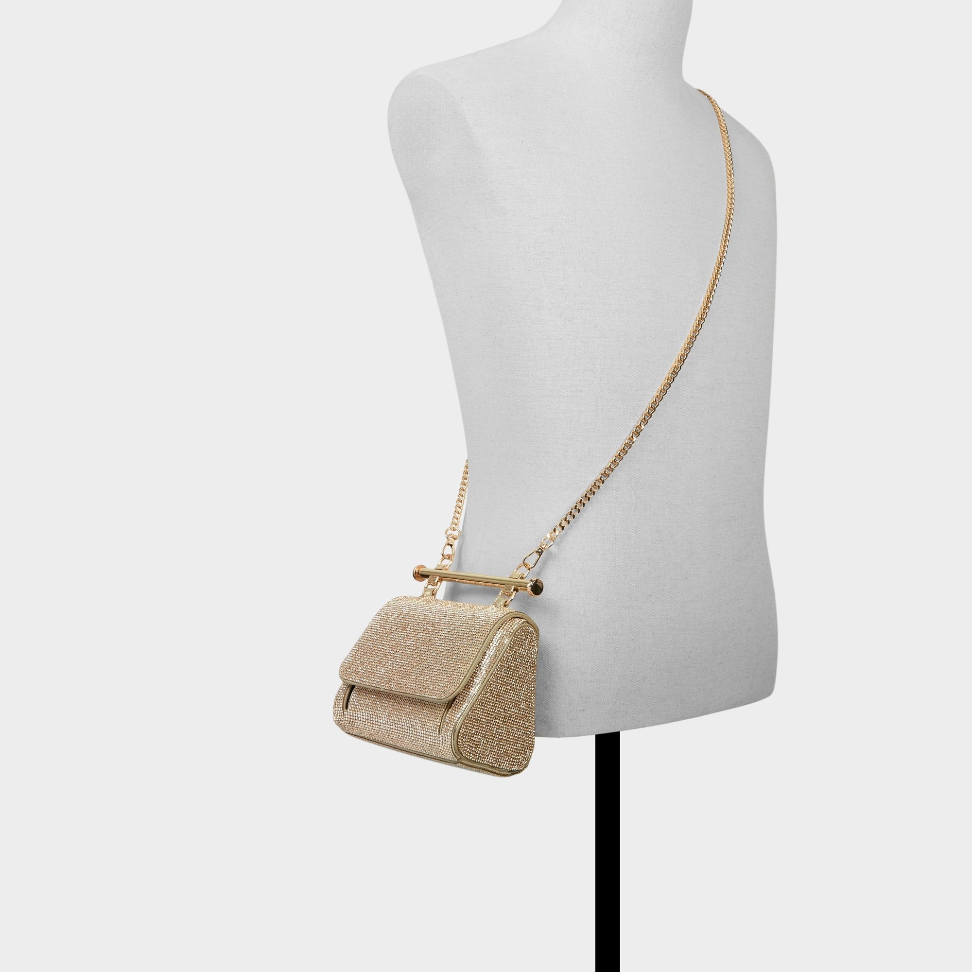 Aldo | Blingchic Gold Women's Top Handle Bags - Top handle bag