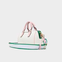 Aldo | Fisney White Combo Women's Mini bags - Barrel bag