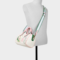 Aldo | Fisney White Combo Women's Mini bags - Barrel bag