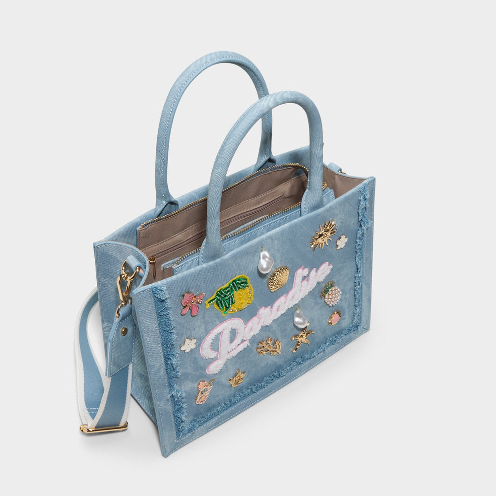 Aldo | Paradisetotee in Denim - Satchel bag