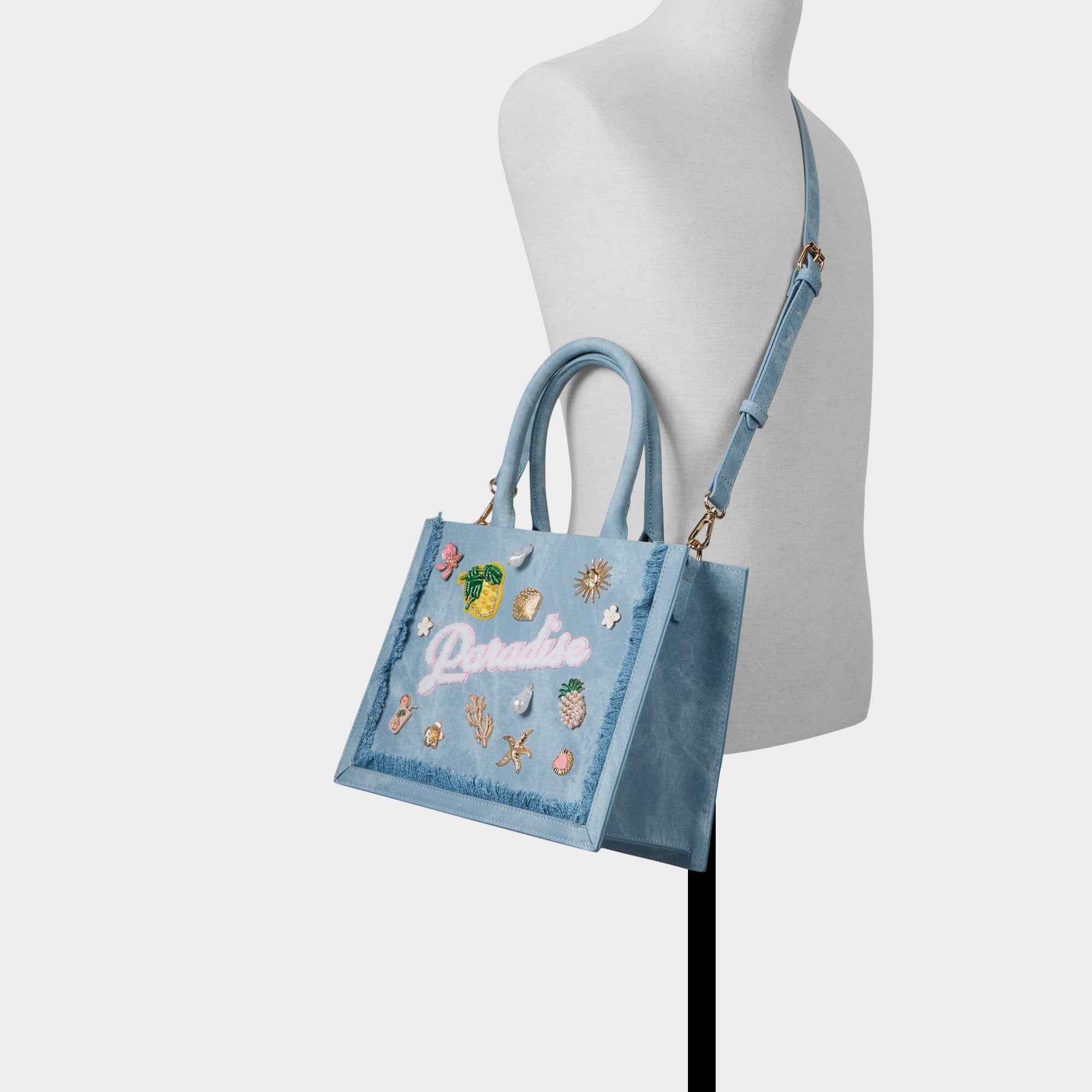 Aldo | Paradisetotee in Denim - Satchel bag