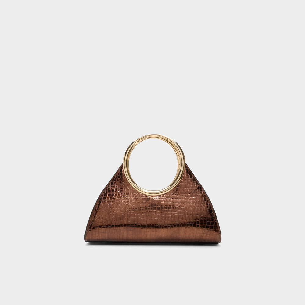 Aldo | Alayamoonn in Bronze - Top handle bag