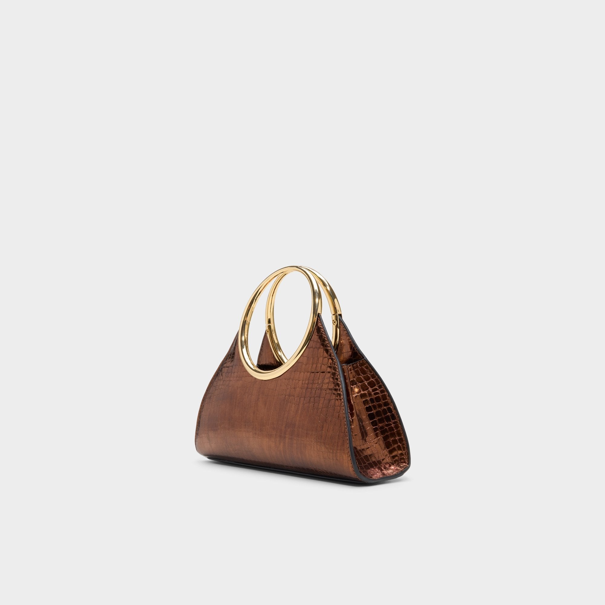 Aldo | Alayamoonn in Bronze - Top handle bag
