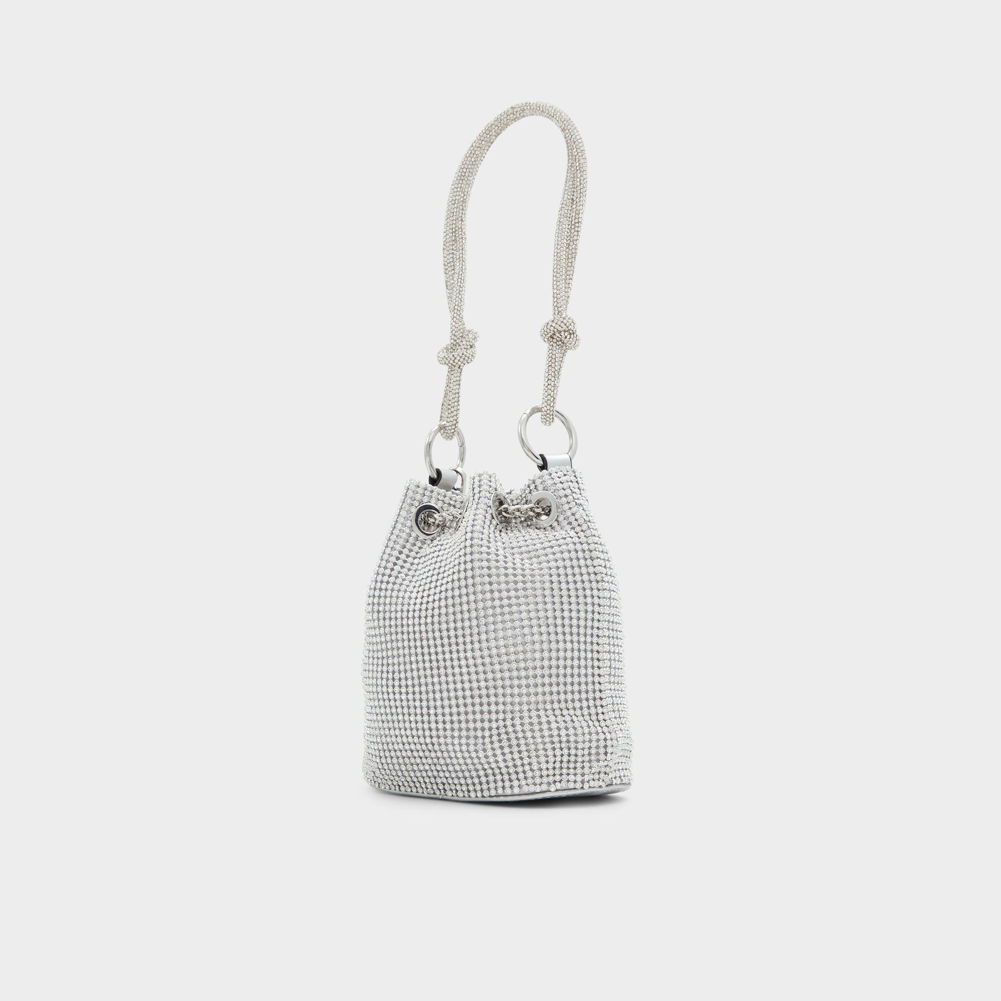 Aldo | Marvelax Silver Women's Top Handle Bags - Bucket bag