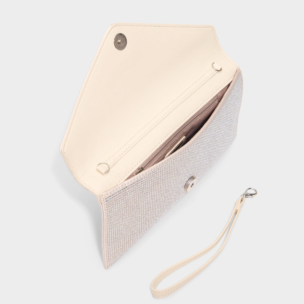 Aldo | Mallasveblingg in Open White - Clutch