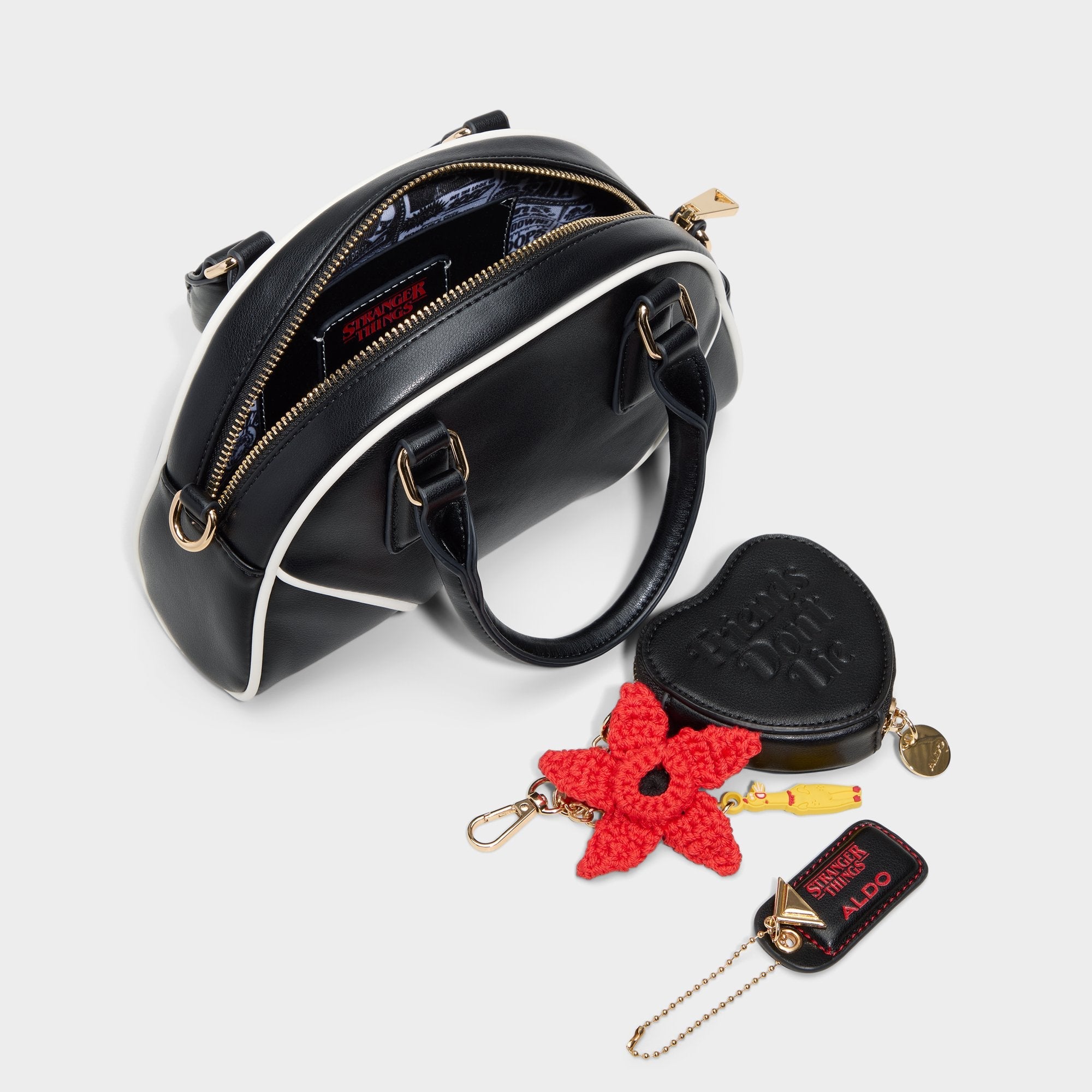 Aldo | Friendsdontlie in Black White - Satchel bag