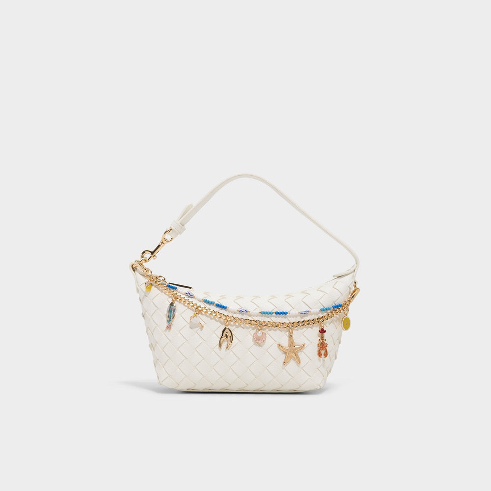 Aldo | Frankiewoven White Women's Shoulder Bags - Shoulder bag