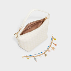 Aldo | Frankiewoven White Women's Shoulder Bags - Shoulder bag