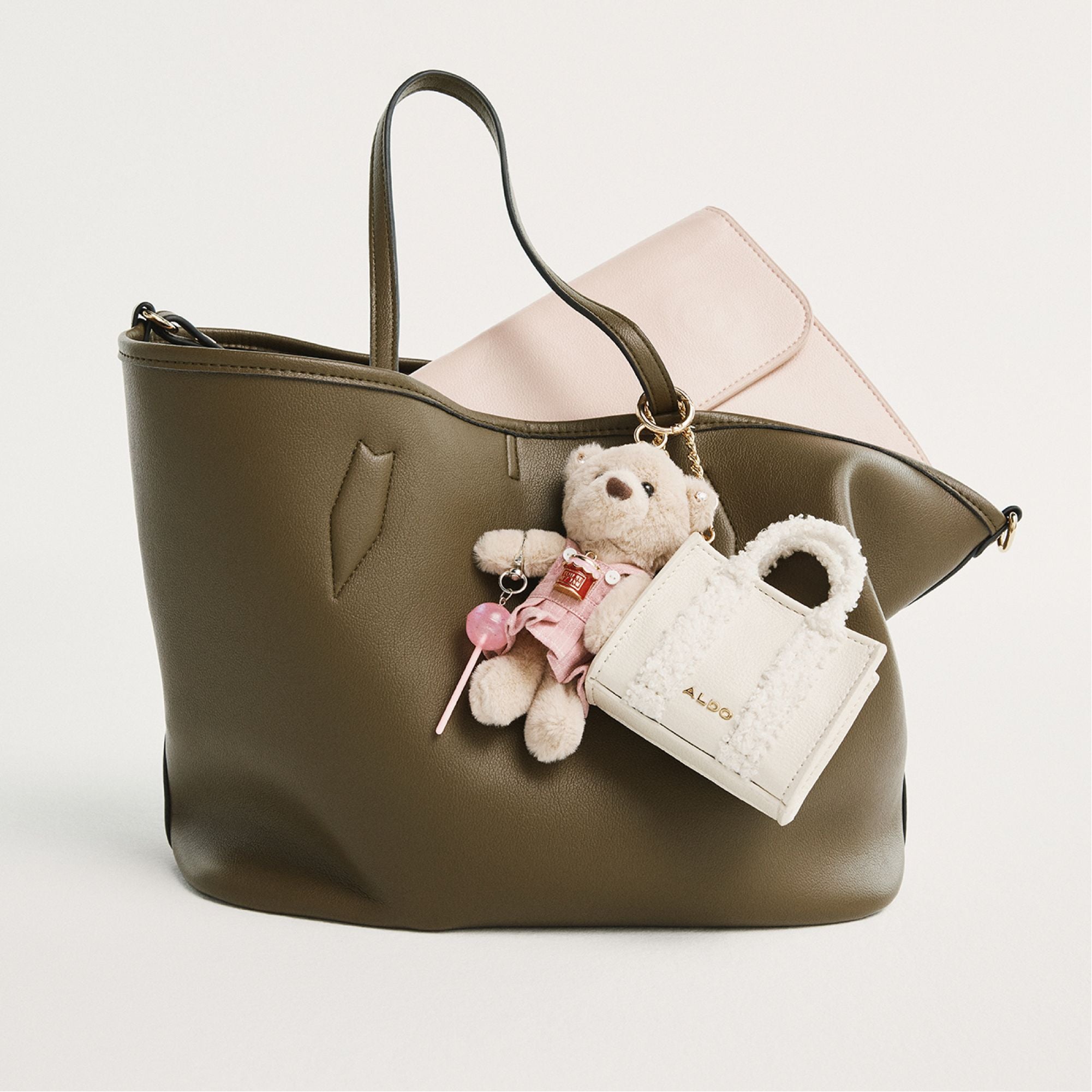Aldo | Everythingtotee in Khaki - Tote bag
