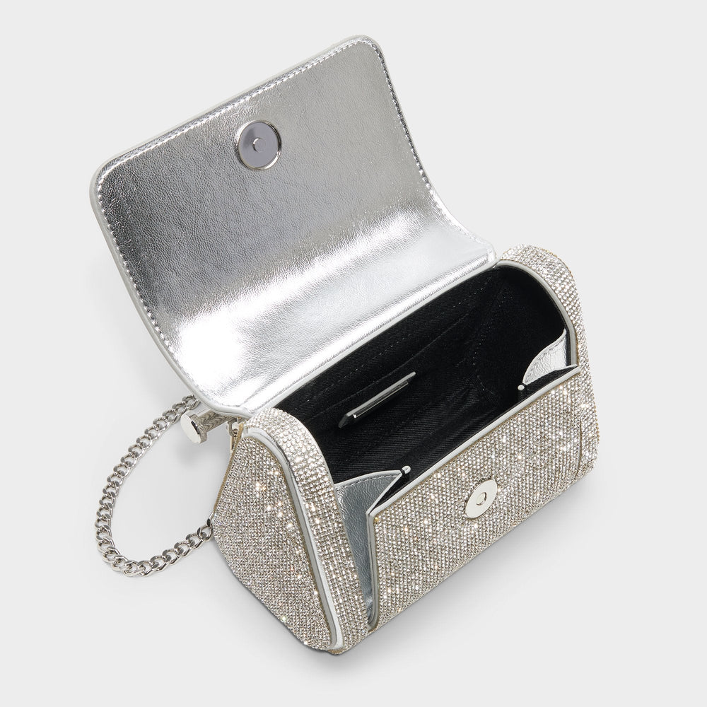 Aldo | Blingchic Silver Women's Clutches & Evening bags - Top handle bag
