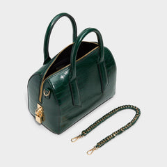 Aldo | Albalaerell in Dark Green - Satchel bag