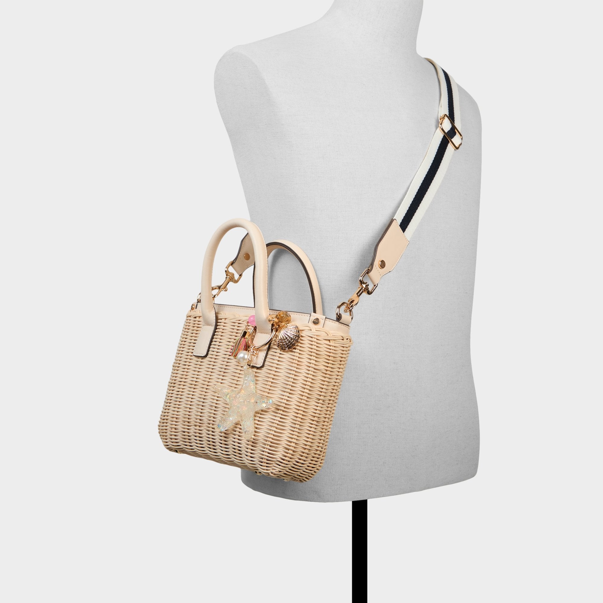 Aldo | Seasparkle Bone Women's Top Handle Bags - Satchel bag