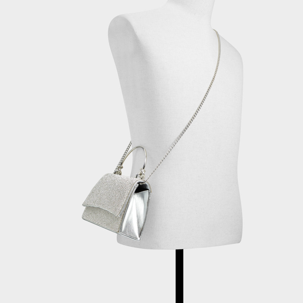Aldo | Felisiax Silver Women's Top Handle Bags - Top handle bag