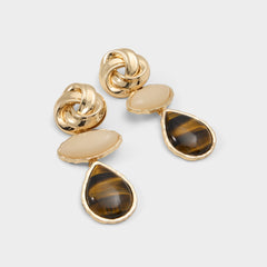 Aldo | Sunara in Gold - Chandelier earrings