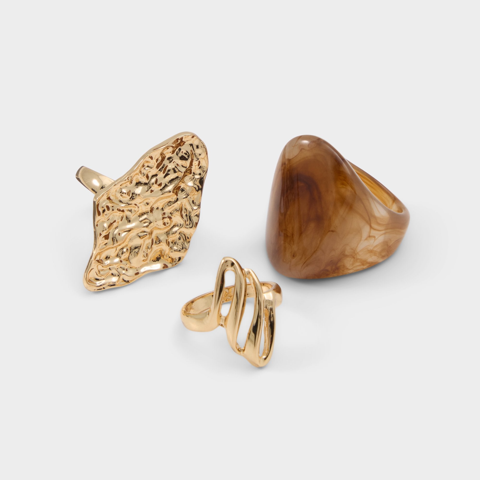 Aldo | Tortoise in Light Brown - Ring
