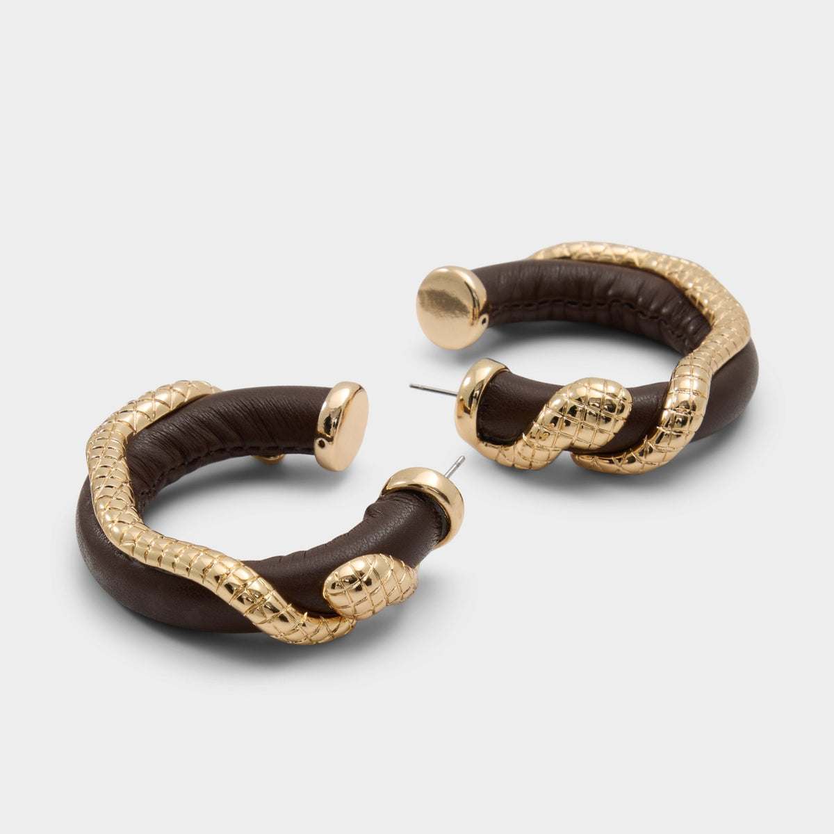 Aldo | Snakella in Light Brown - Earrings
