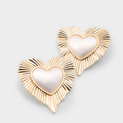 Aldo | Valentine in Metallic Multi - Statement earrings