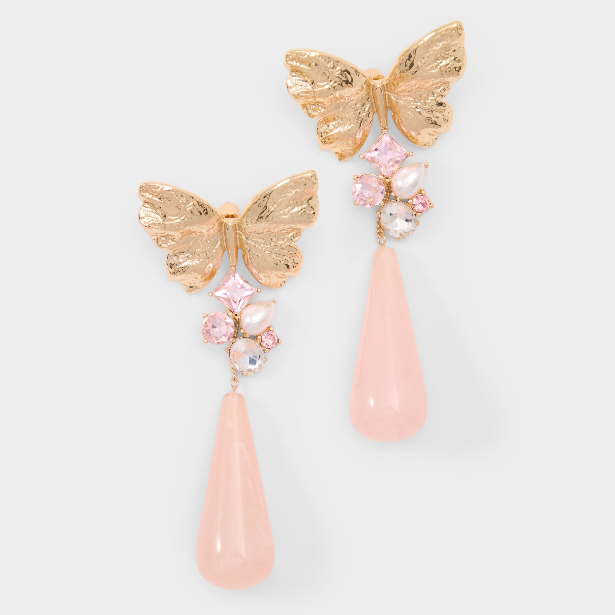 Aldo | Papillara in Light Pink - Statement earrings