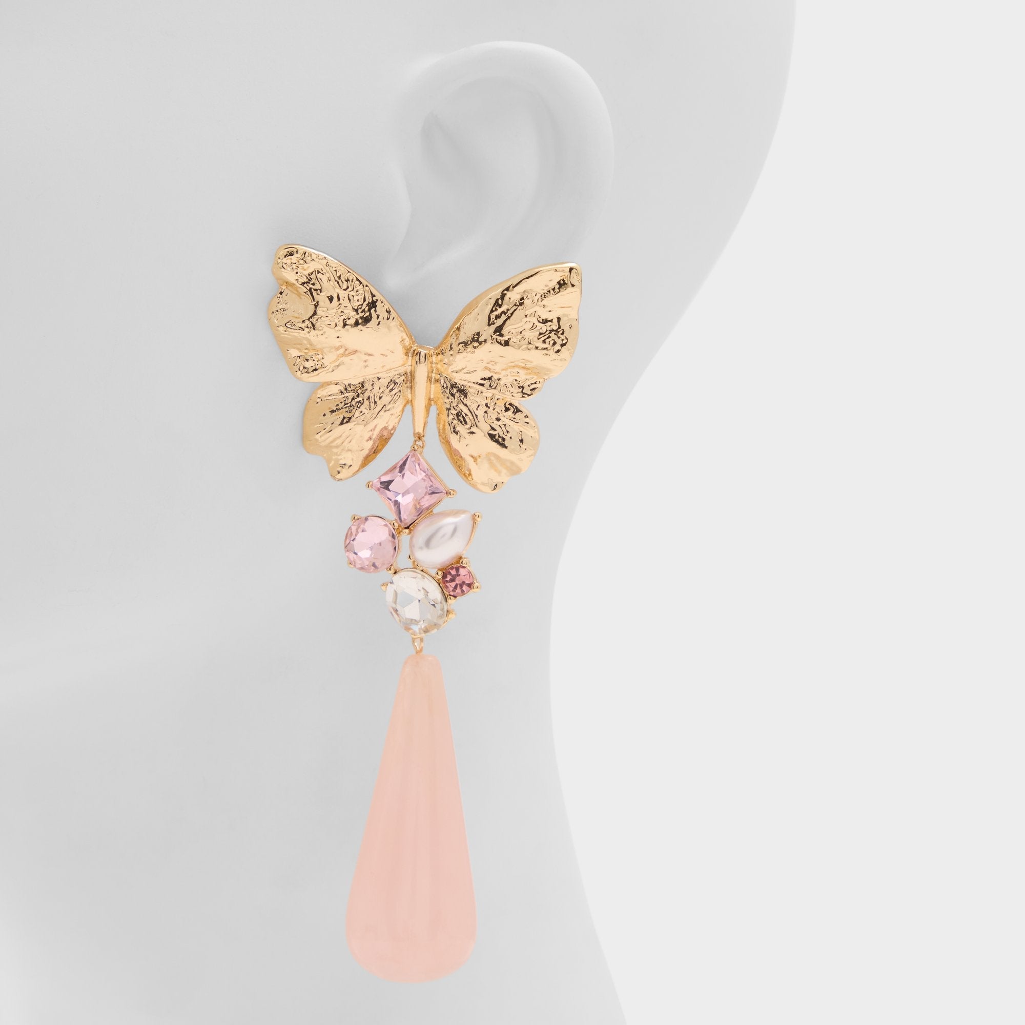 Aldo | Papillara in Light Pink - Statement earrings
