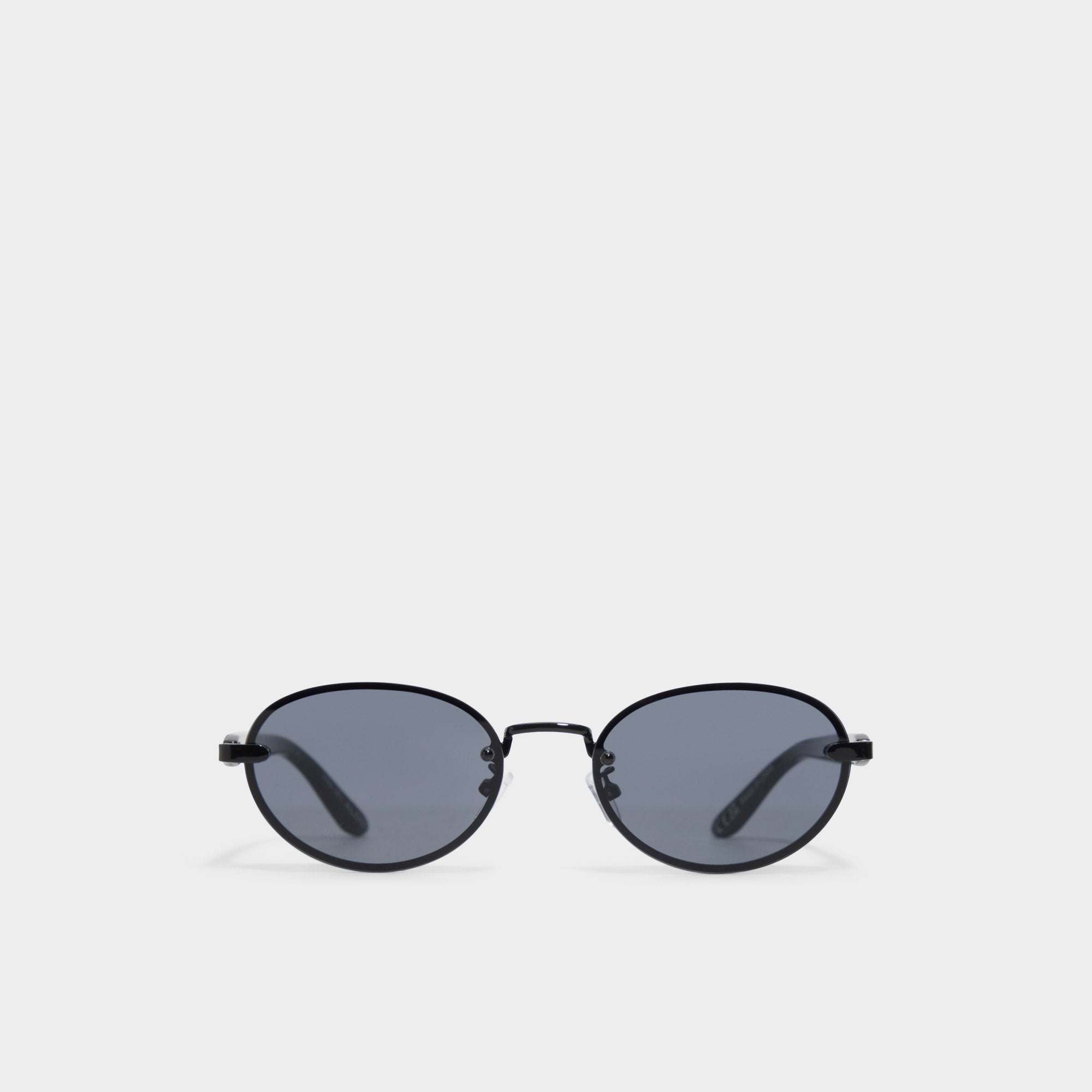 Aldo | Alicee in Black - Oval sunglasses