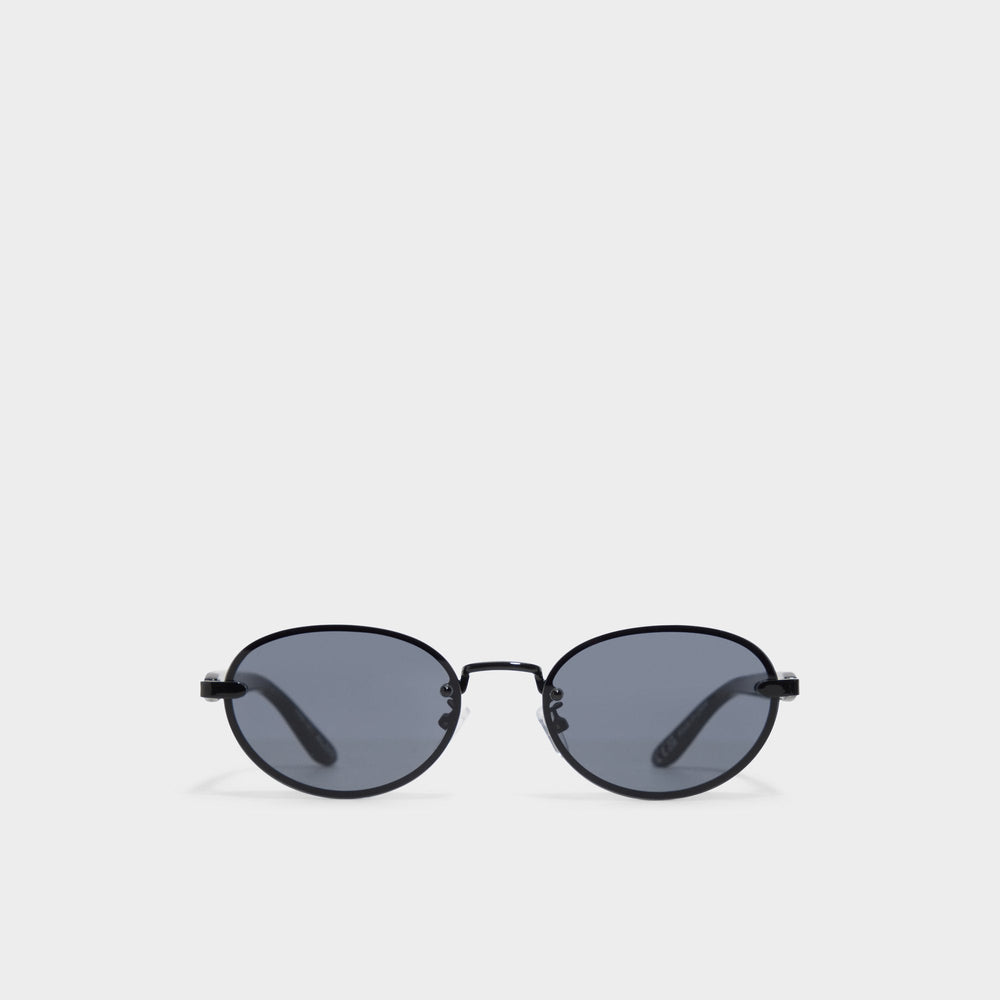 Aldo | Alicee in Black - Oval sunglasses