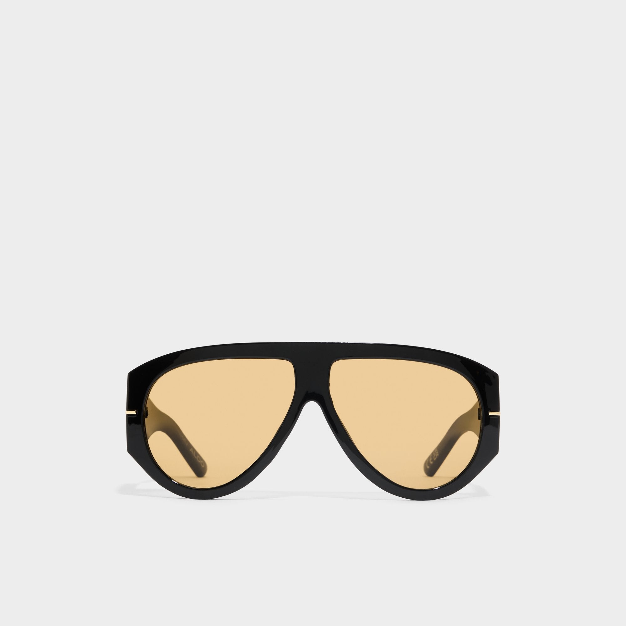 Aldo | Kristiinaa in Black Gold Multi - Aviator sunglasses