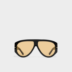 Aldo | Kristiinaa in Black Gold Multi - Aviator sunglasses