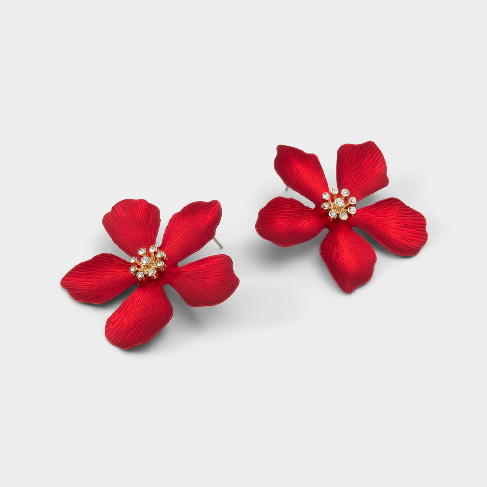 Aldo | Maflorra in Red - Statement earrings