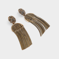 Aldo | Nightfaller in Grey - Statement earrings