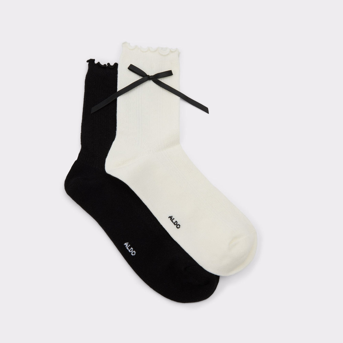 Aldo | Cutiebow in Black White - Socks