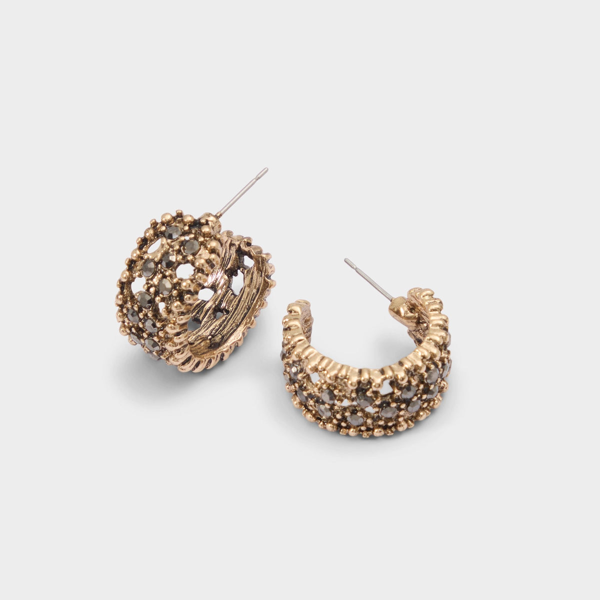 Aldo | Maplevale in Grey - Hoop earrings