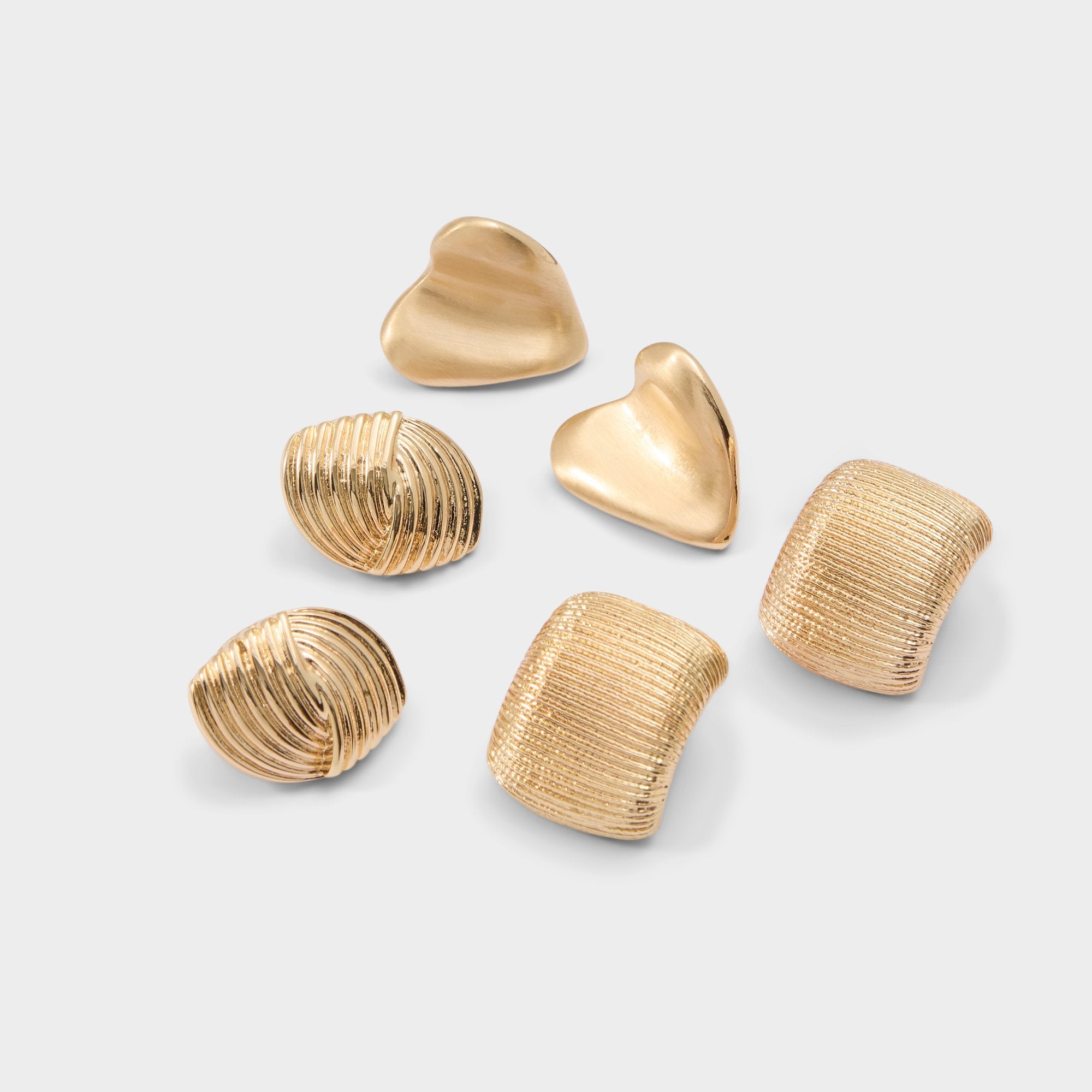 Aldo | Buttons in Gold - Button earrings