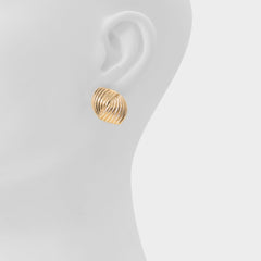 Aldo | Buttons in Gold - Button earrings