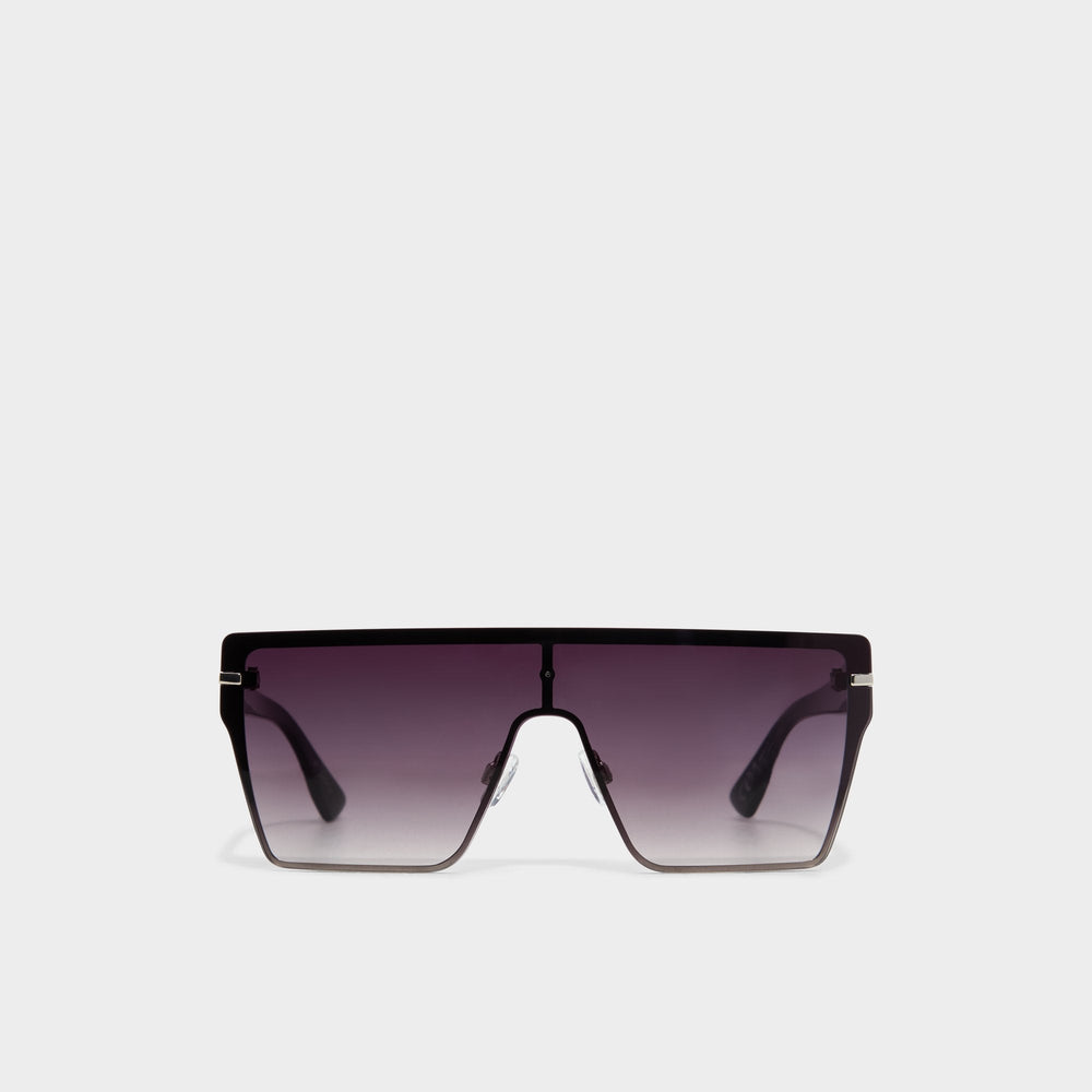 Aldo | Gavenany Black/Silver Multi Women's Shield - Shield sunglasses