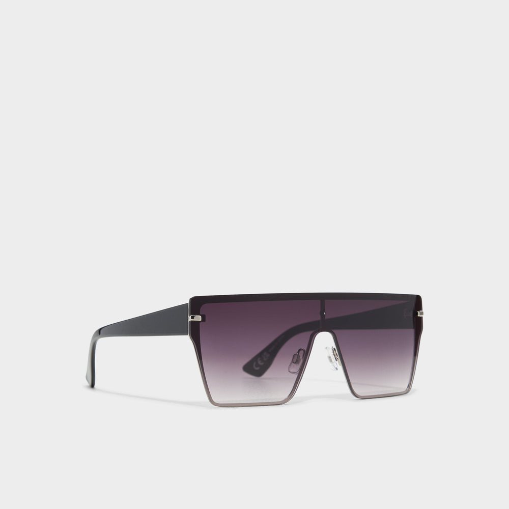 Aldo | Gavenany Black/Silver Multi Women's Shield - Shield sunglasses