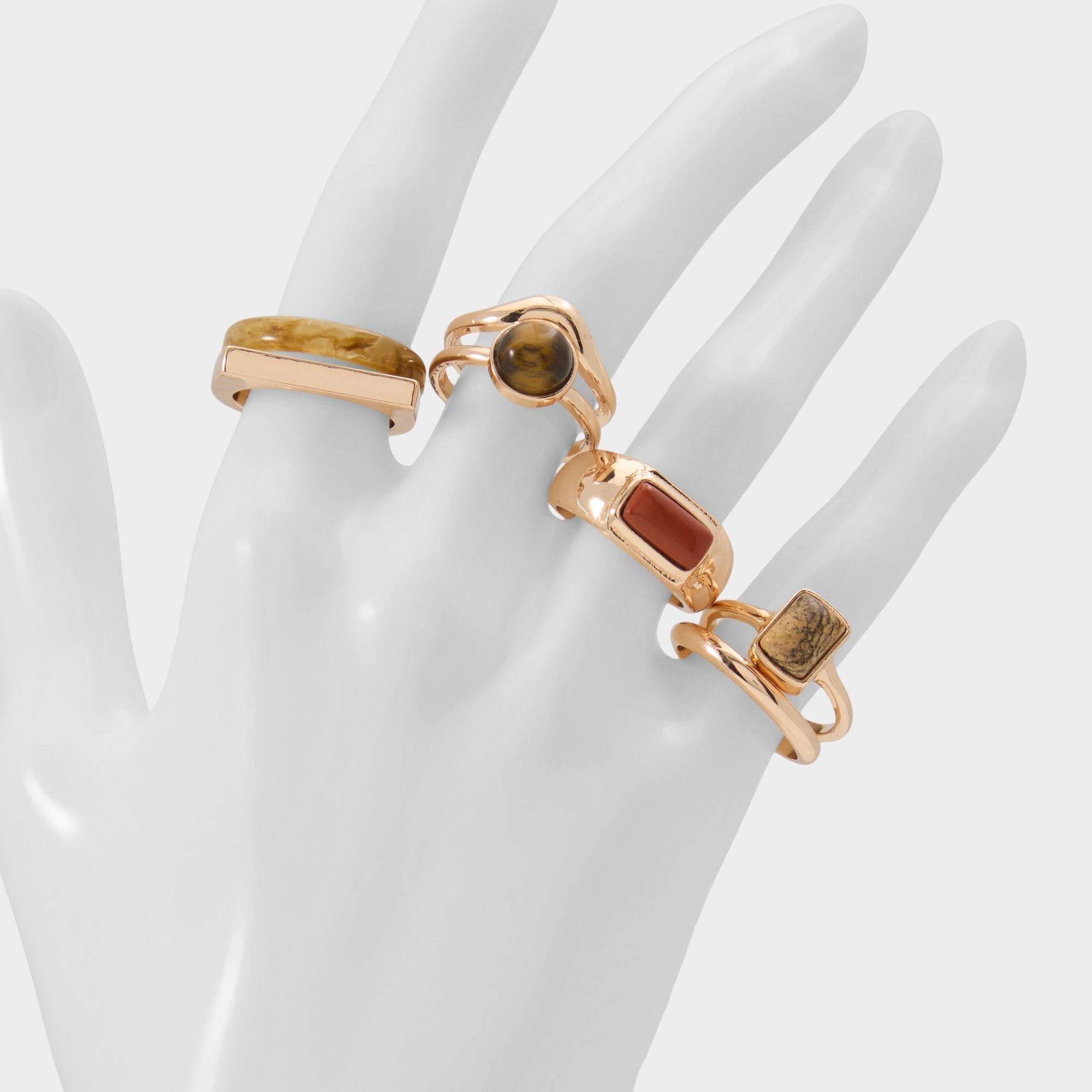 Aldo | Ammara Other Brown Women's Rings - Stackable rings