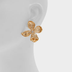 Aldo | Floraluxe Gold/Clear Multi Women's Earrings - Earrings