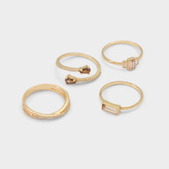 Aldo | Yeikin in Light Brown - Multi finger rings