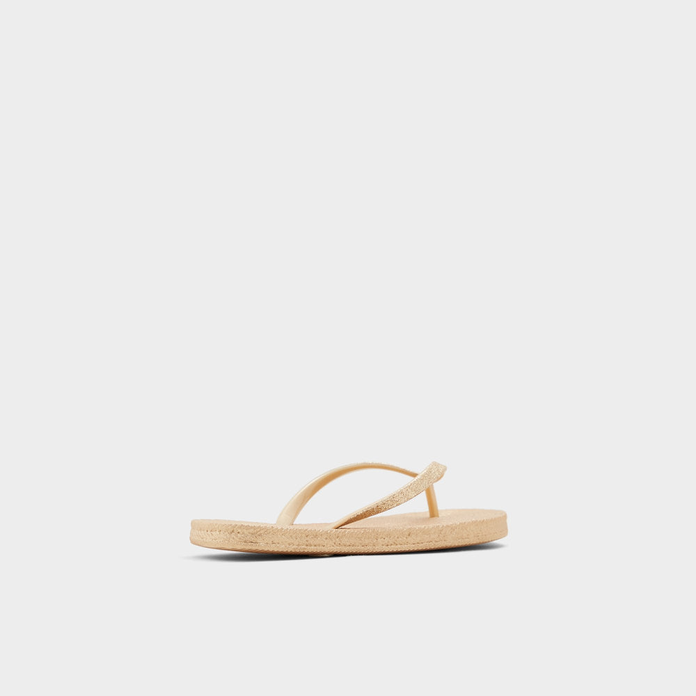 Aldo | Aloomba Gold Women's Flats - Flip flop