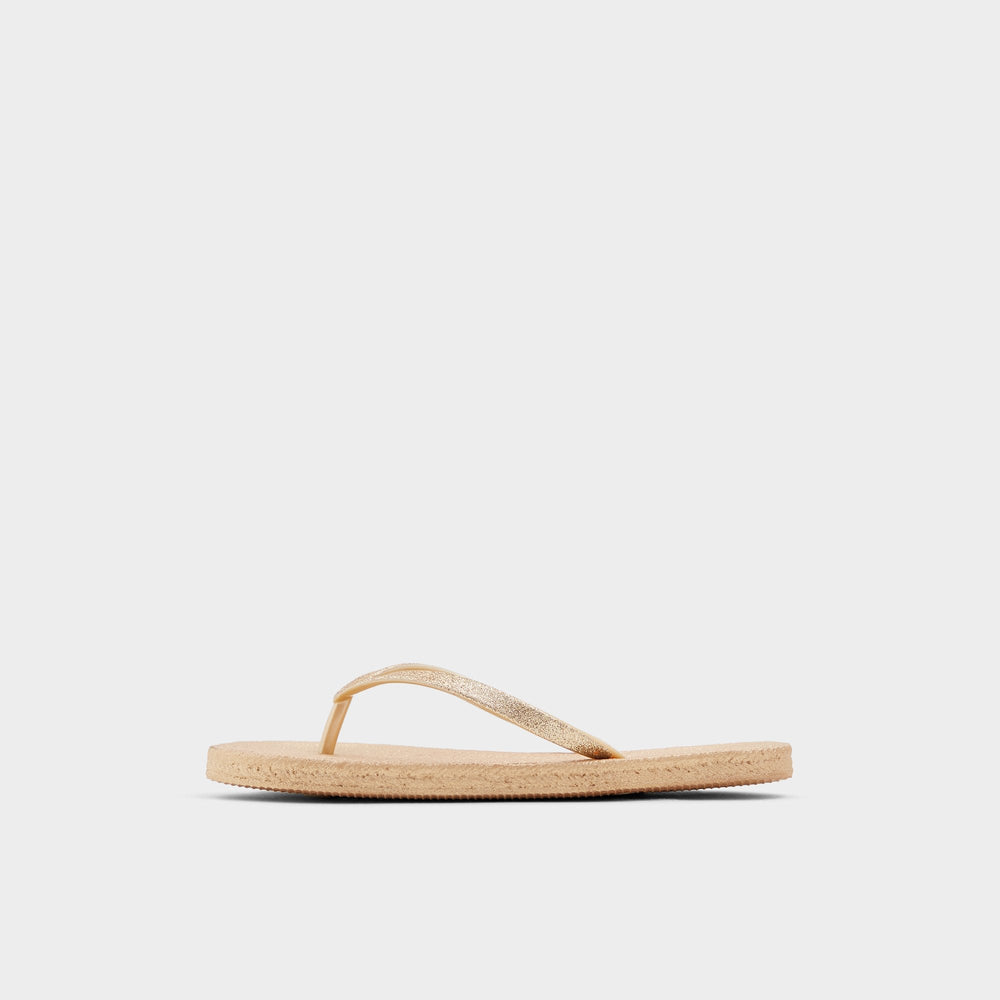 Aldo | Aloomba Gold Women's Flats - Flip flop