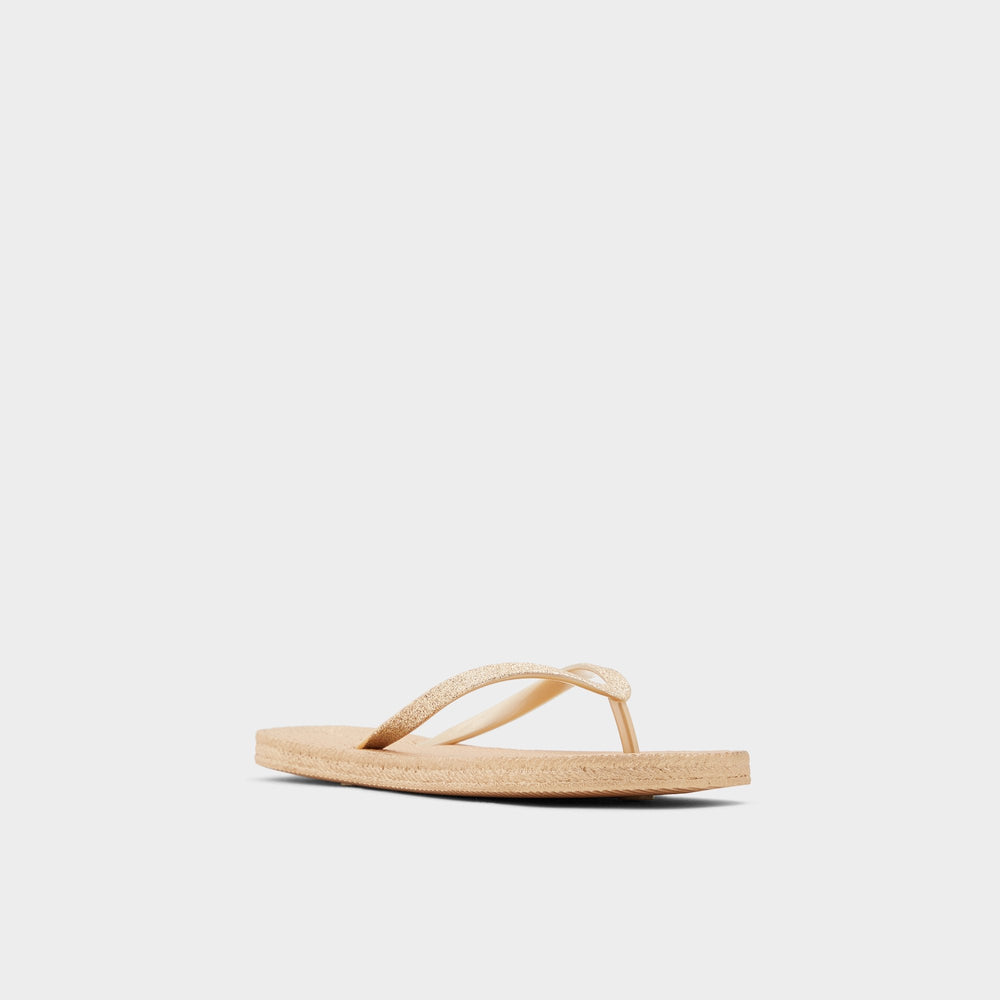 Aldo | Aloomba Gold Women's Flats - Flip flop