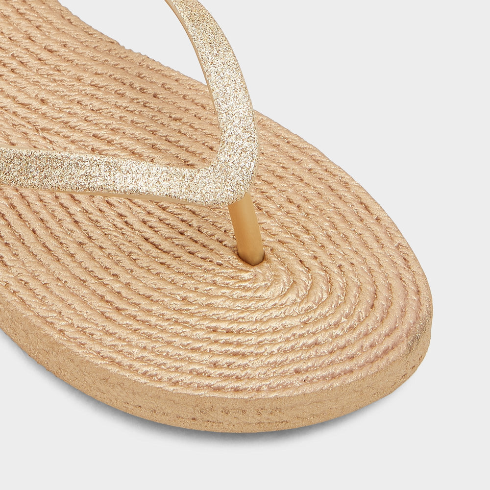 Aldo | Aloomba Gold Women's Flats - Flip flop