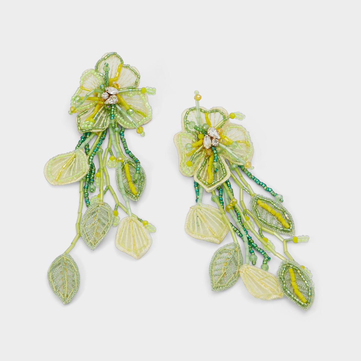 Aldo | Ciitrinna Other Green Women's Earrings - Chandelier earrings