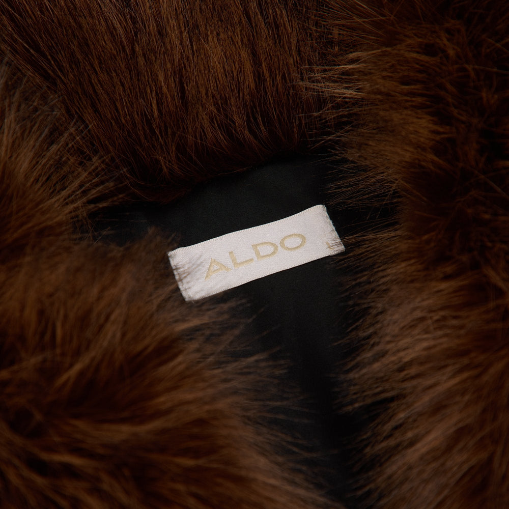 Aldo | Hazella in Brown - Faux fur jacket