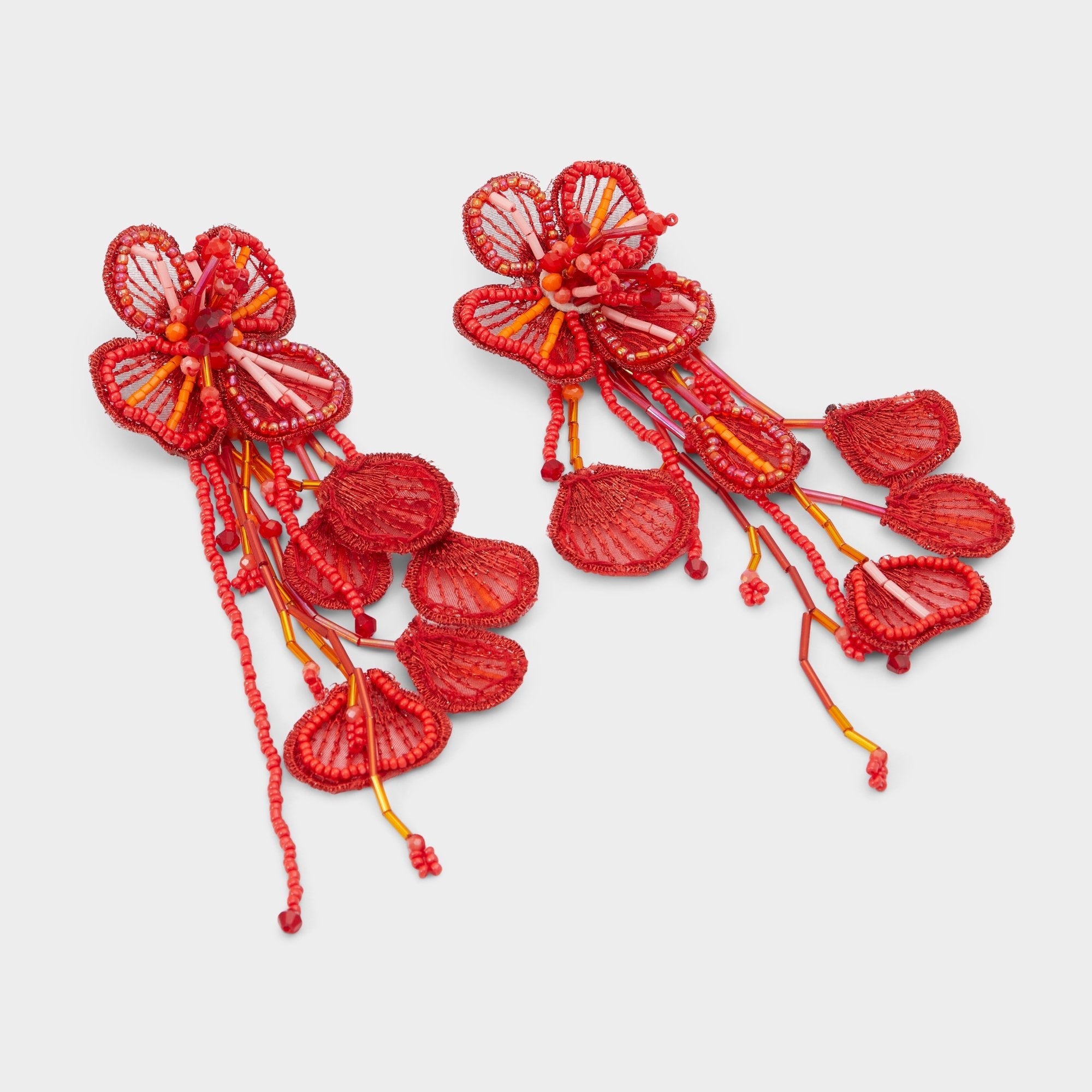 Aldo | Rosellia Red Women's Earrings - Chandelier earrings