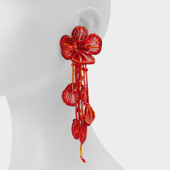 Aldo | Rosellia Red Women's Earrings - Chandelier earrings