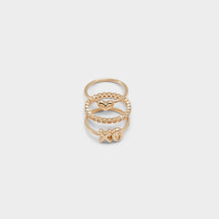 Aldo | Sweetyheart Gold/Clear Multi Women's Cubic Zirconia - Ring