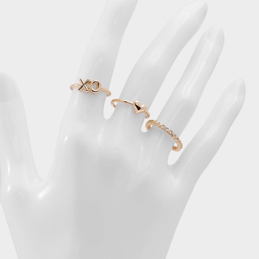 Aldo | Sweetyheart Gold/Clear Multi Women's Cubic Zirconia - Ring