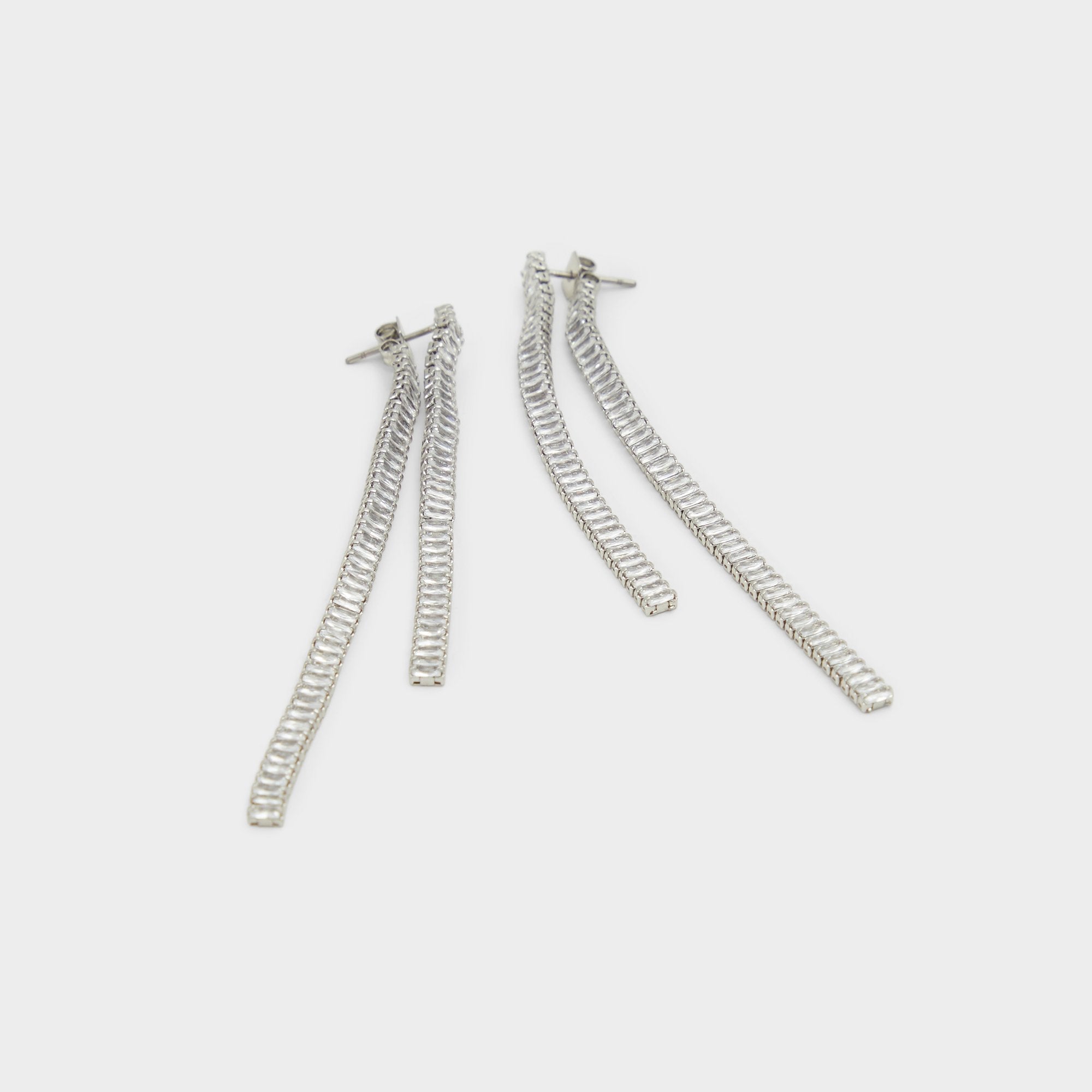 Aldo | Svetna Silver/Clear Multi Women's Earrings - Drop earrings